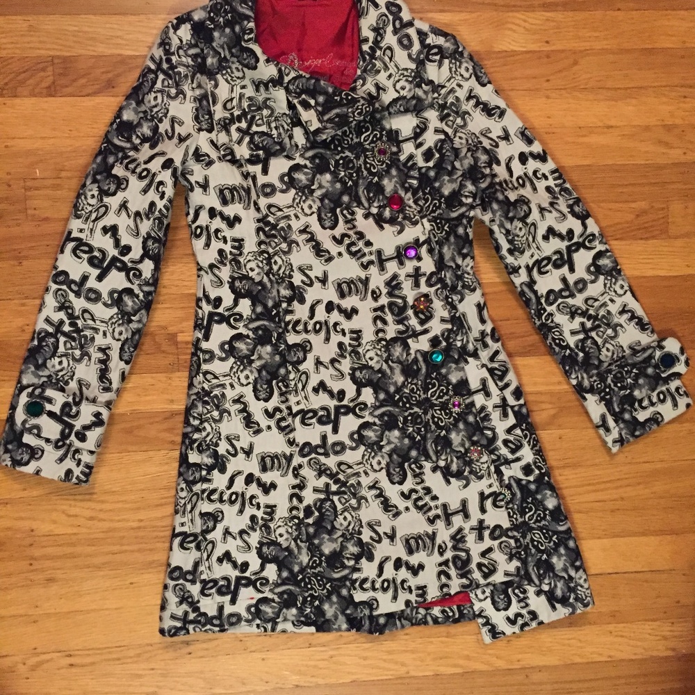 Awesome, funky Desigual Coat